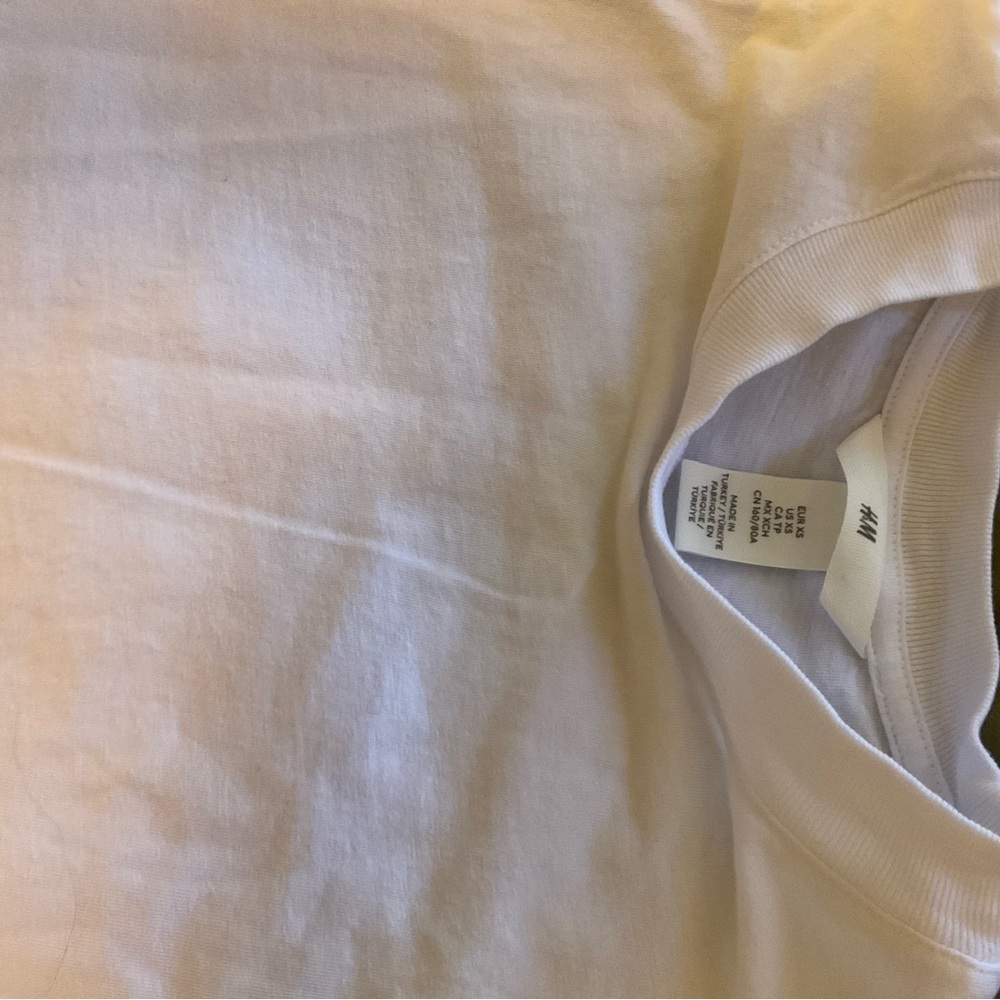 H&M white top size XSMALL - Picture 5 of 8